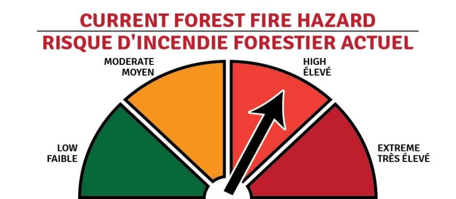 Diagram showing high risk